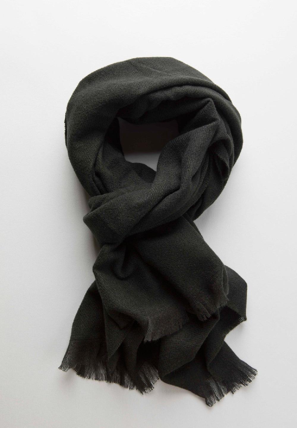 Angelico Sciarpa nera melange