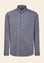 Angelico Camicia Blu Flanella Taschino Cotone Regular Fit