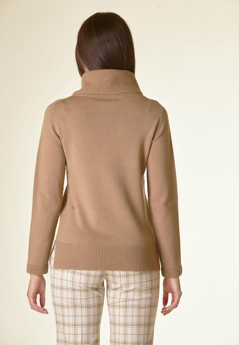 Angelico Dolcevita Cammello Motivo Costa Lana-Gatto