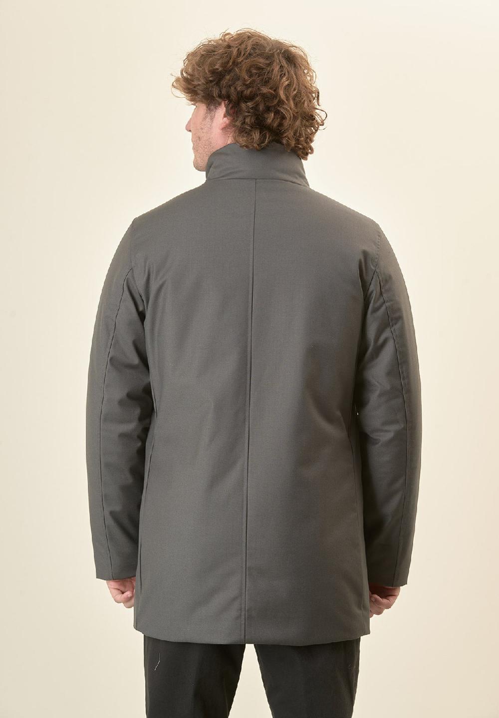 Angelico Giaccone City Coat Verdone Pettorina Removibile