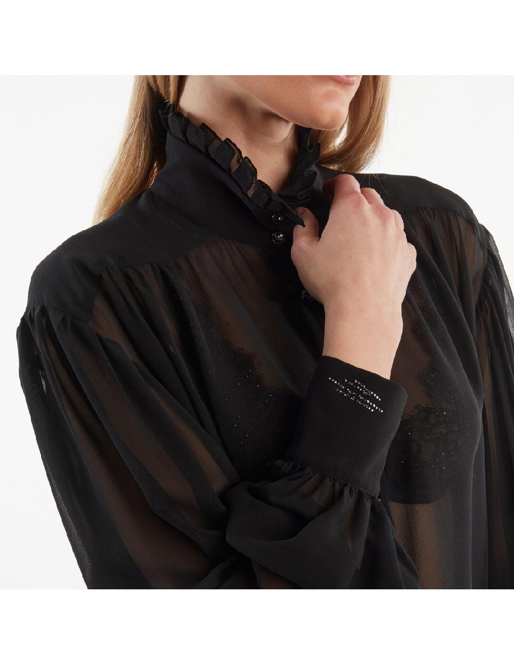 Angelo Marani CAMICIA IN GEORGETTE