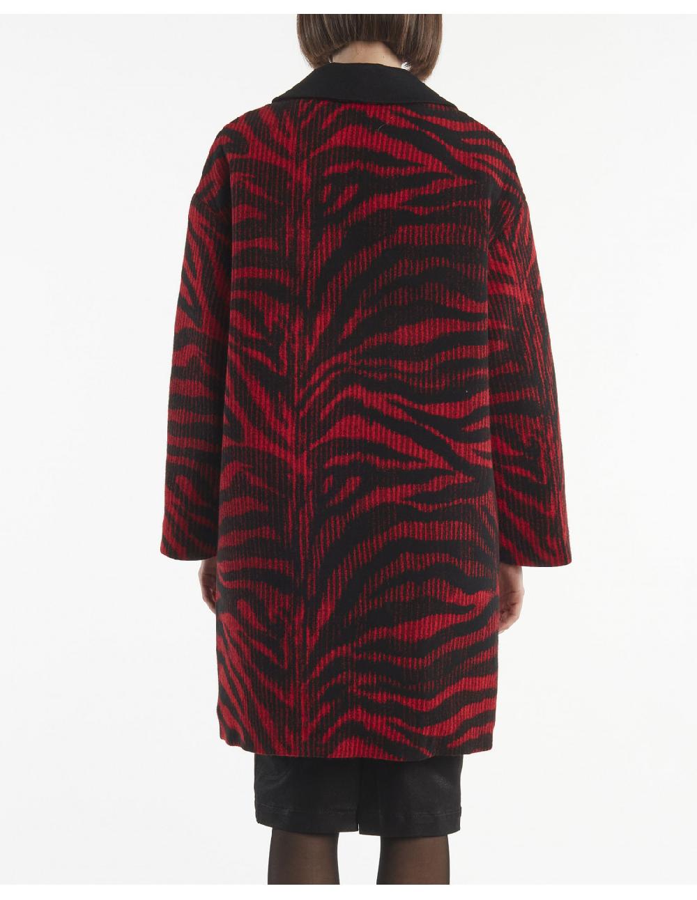 Angelo Marani CAPPOTTO IN MAGLIA JAQUARD