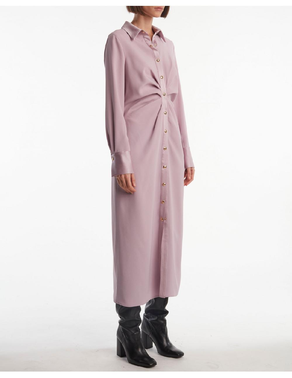 Angelo Marani CHEMISIER ENVER SATIN