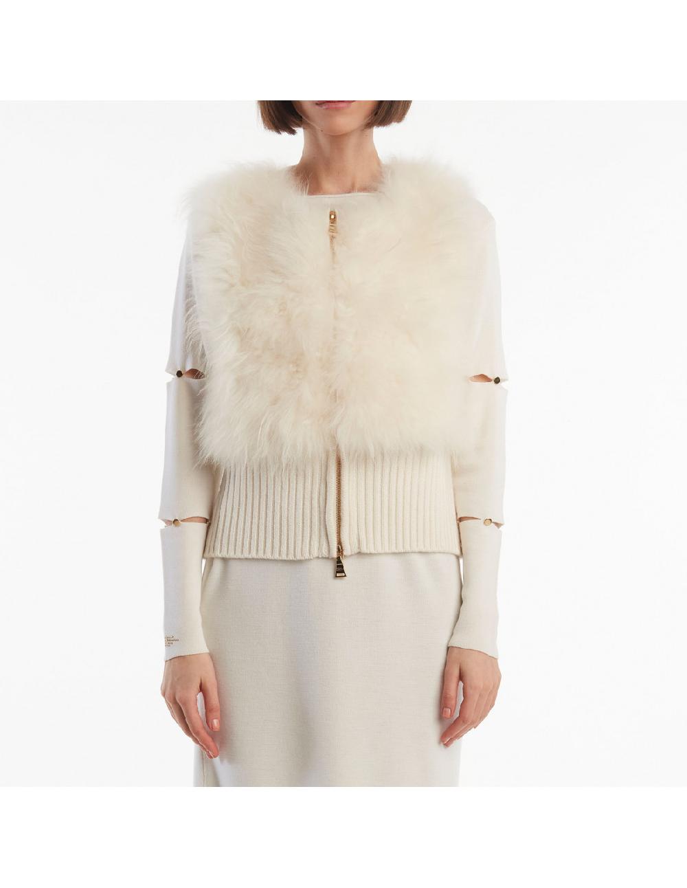 Angelo Marani GILET C/PELLICCIA