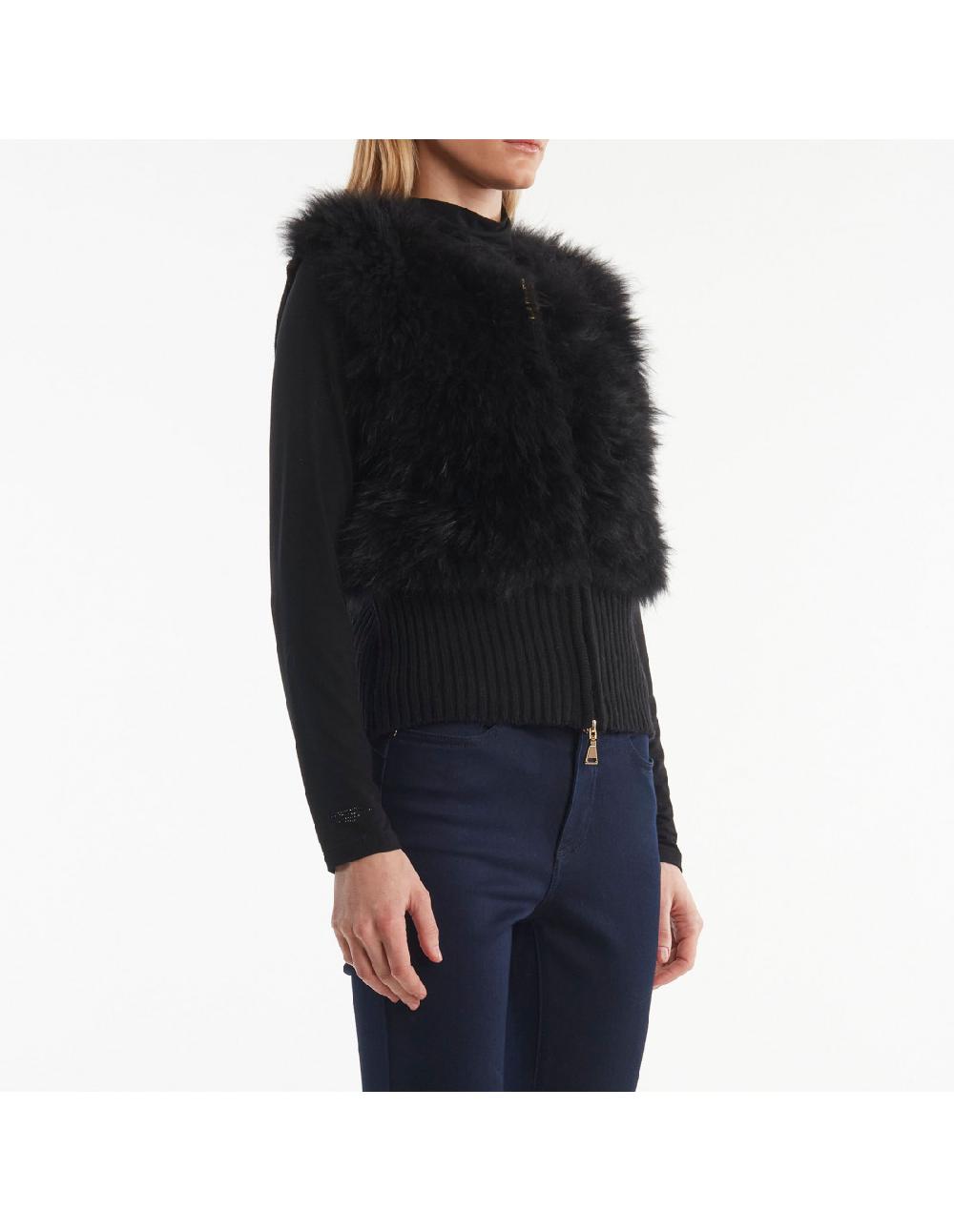 Angelo Marani GILET C/PELLICCIA