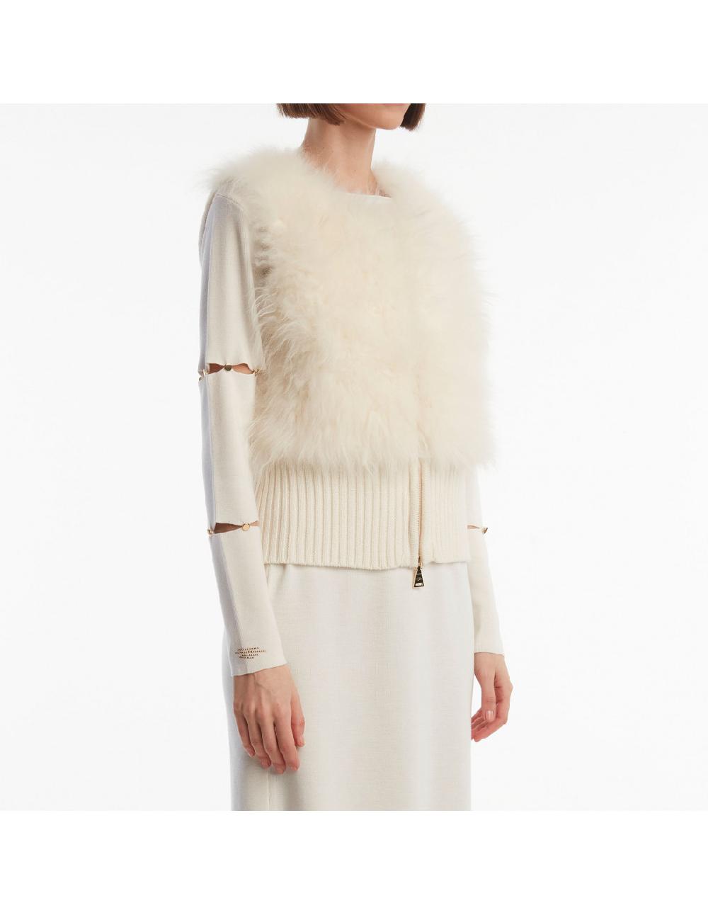 Angelo Marani GILET C/PELLICCIA