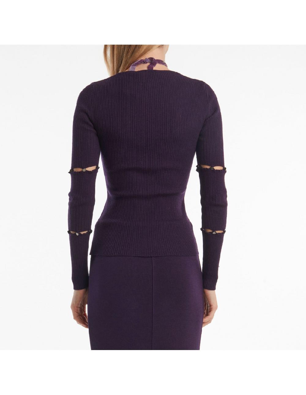 Angelo Marani MAGLIA A COSTE C/MOTIVO DI BOTTONI