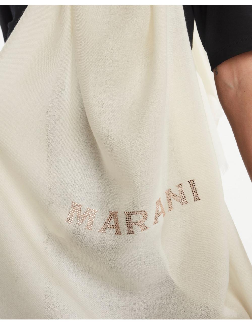 Angelo Marani SCIARPA C/APPLICAZ