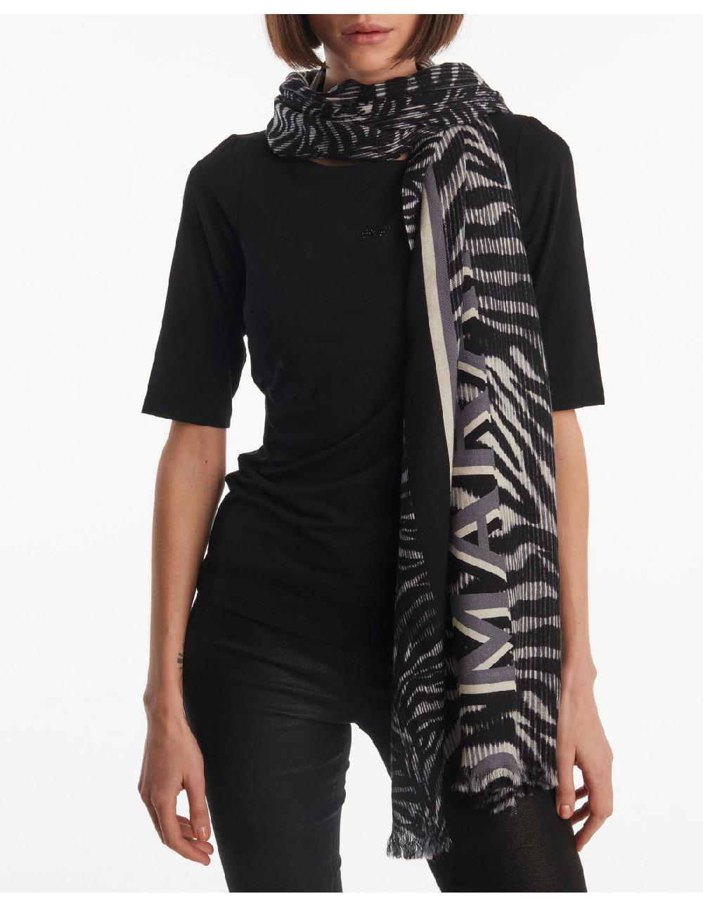 Angelo Marani SCIARPA ST ZEBRA C/LOGO