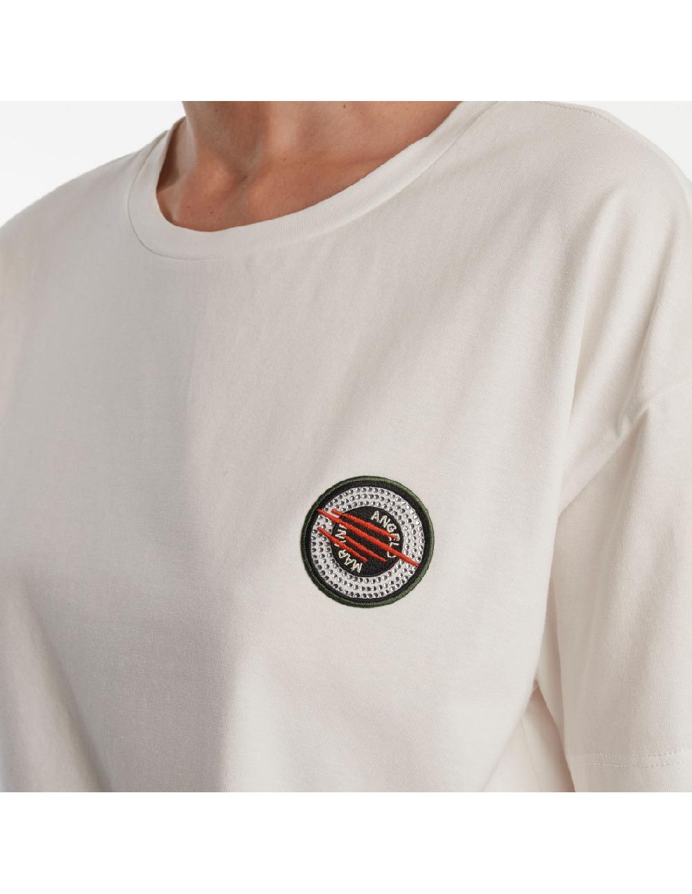 Angelo Marani T-SHIRT M/C C/STEMMA