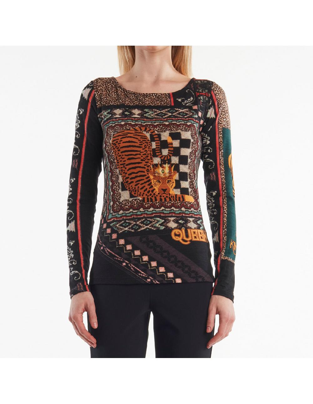 Angelo marani T-SHIRT ST QUEEN M/L