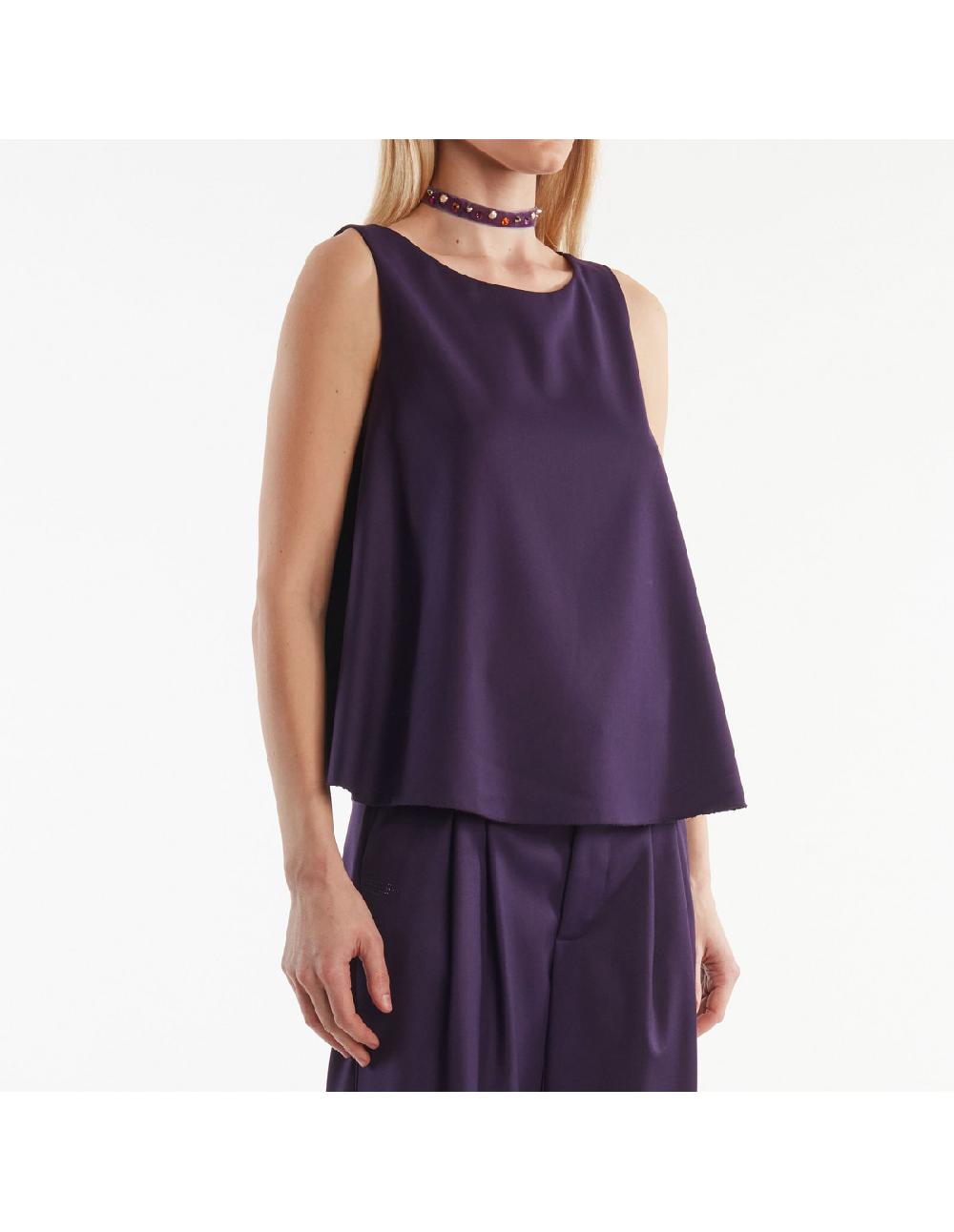 Angelo Marani TOP C/INCROCIO SUL DIETRO+APPL