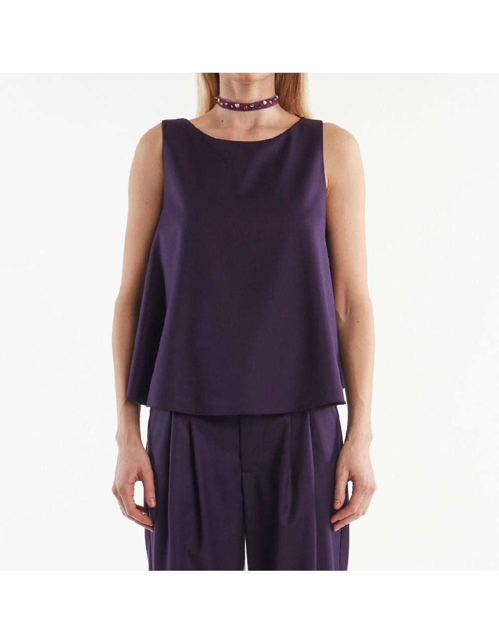 Angelo marani TOP C/INCROCIO SUL DIETRO+APPL