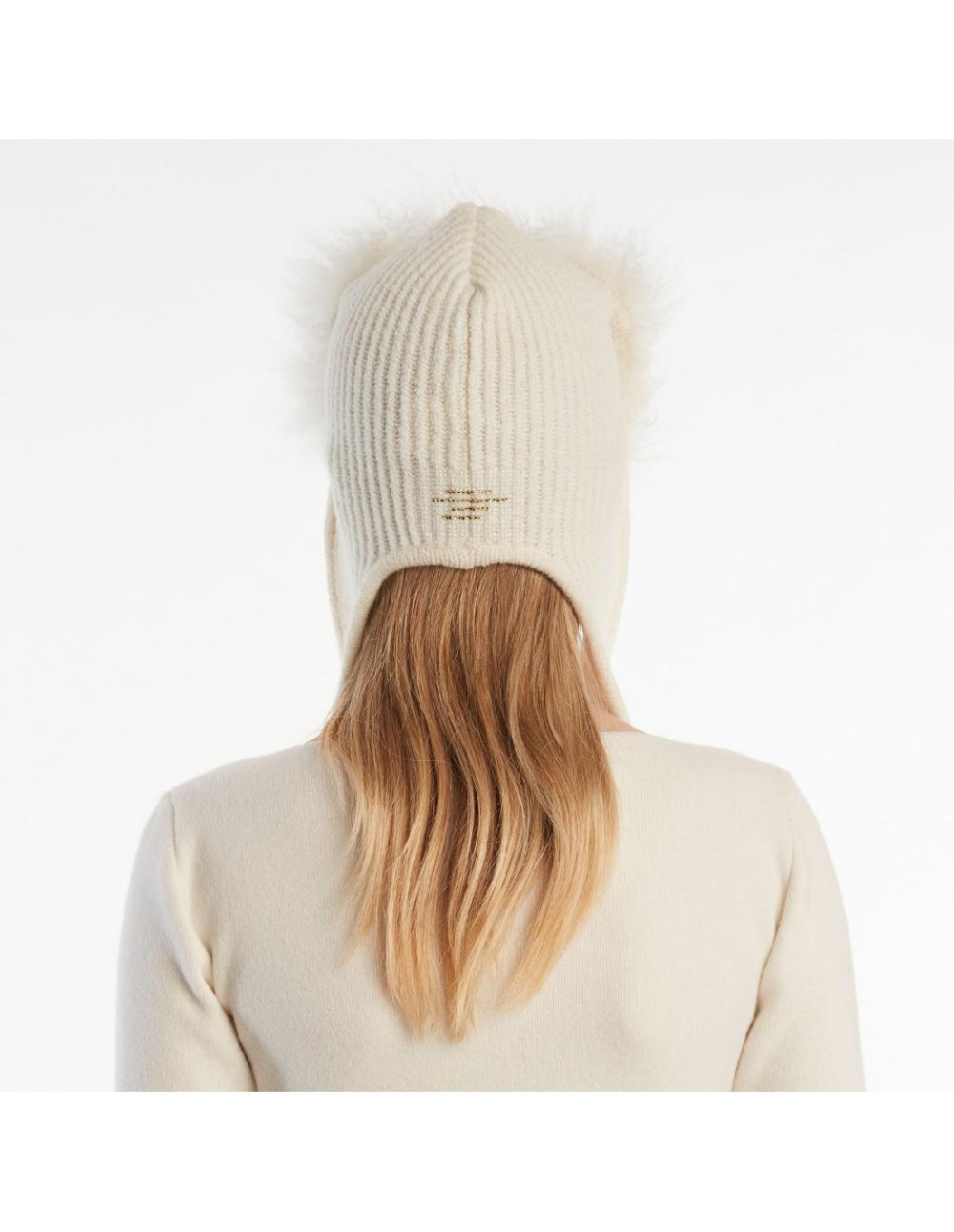 Angelo Marani BERRETTO AVIATORE C/PELLICCIA CACHEMIRE