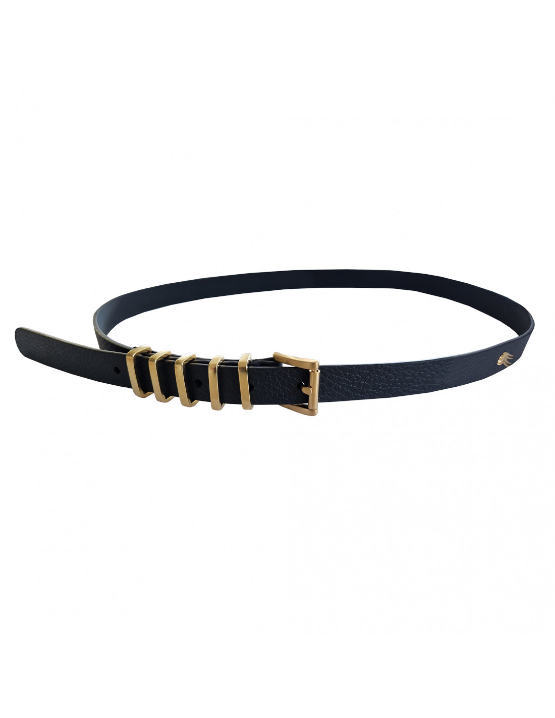 Angelo Marani CINTURA IN PELLE C/MOTIVO DI PASSANTI