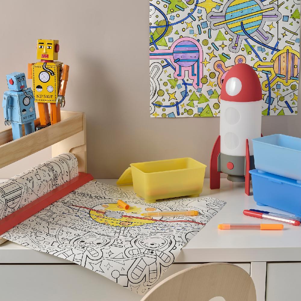 IKEA AFTONSPARV Lampada Da Tavolo A LED A Forma Di Razzo/multicolore