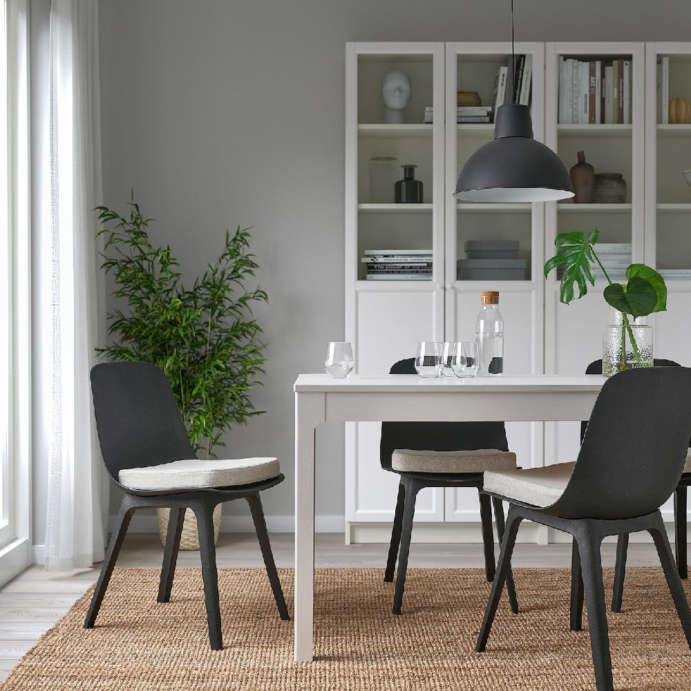 IKEA ÅKERVINDEFLY Cuscino Per Sedia Beige 39/35x37x5 Cm