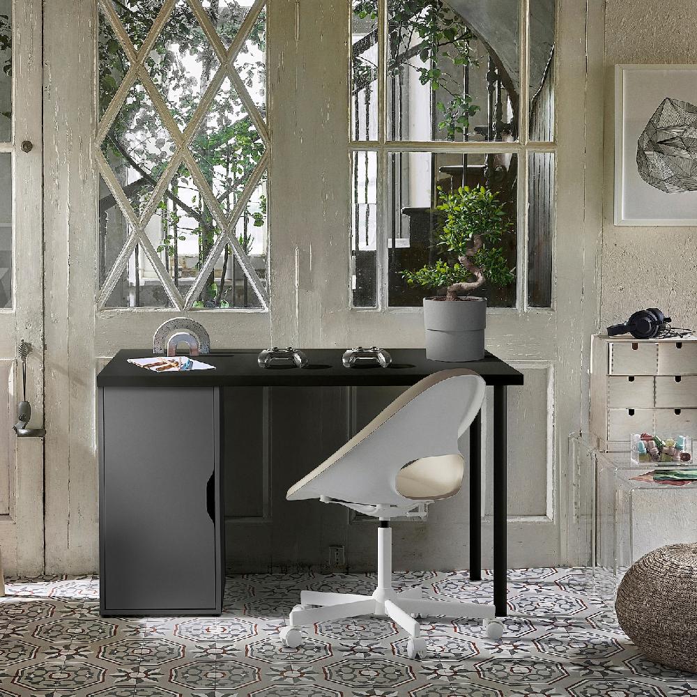 IKEA ALEX Elemento Contenitore Grigio Scuro 36x70 Cm