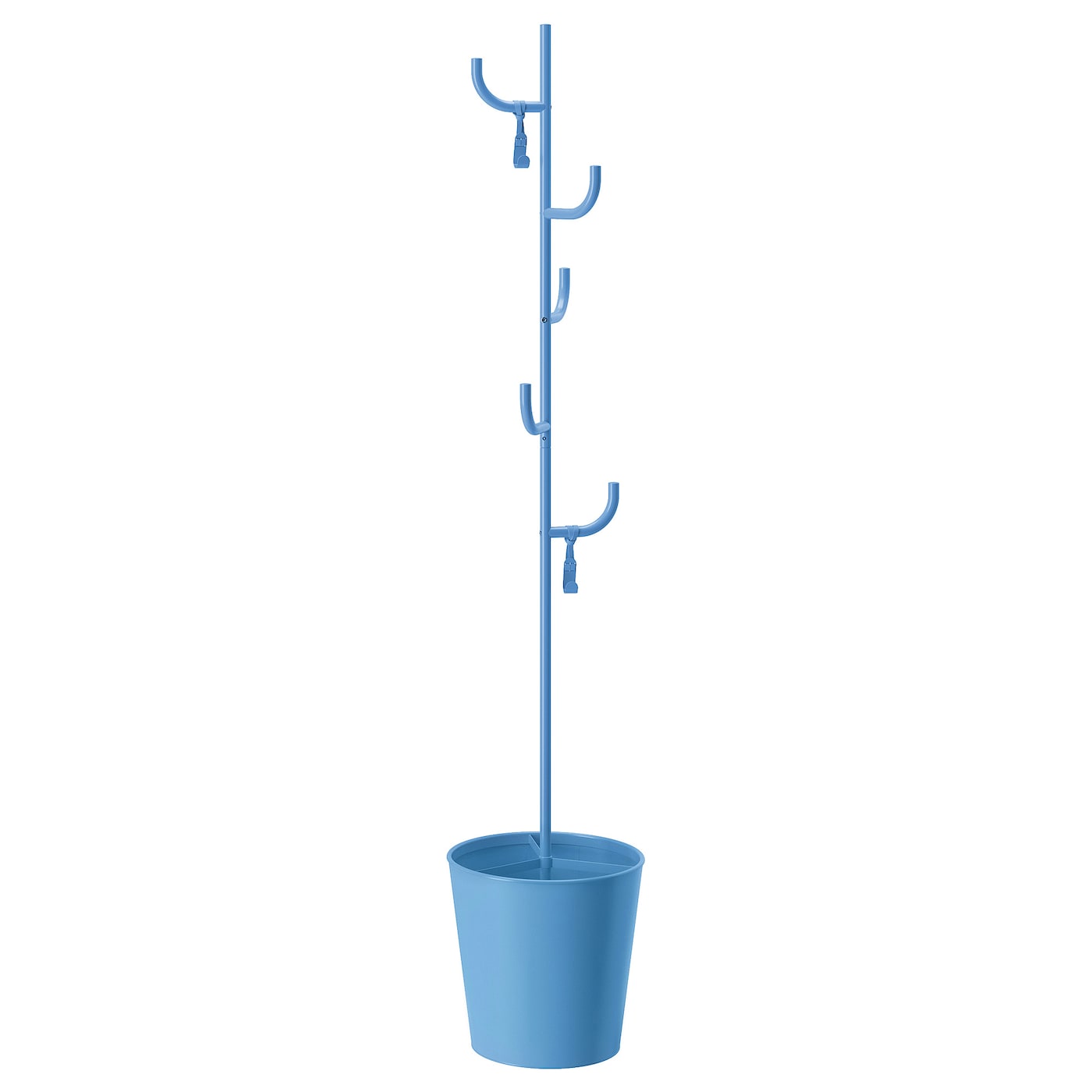IKEA ÄLGANÄS Appendiabiti da terra azzurro 173x33 cm