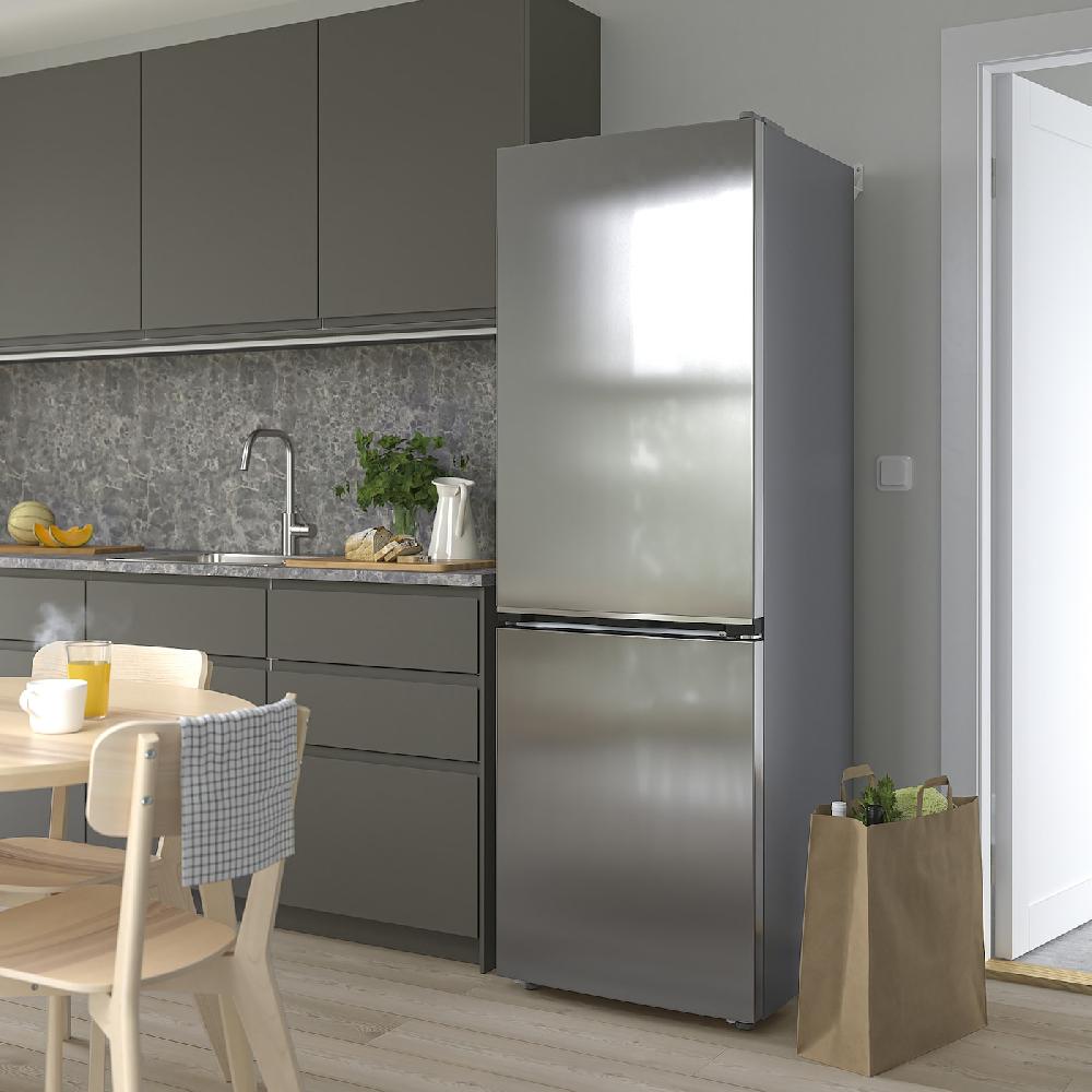 IKEA ALINGSÅS Frigorifero/congelatore IKEA 500 Freestanding/inox 210/106 L