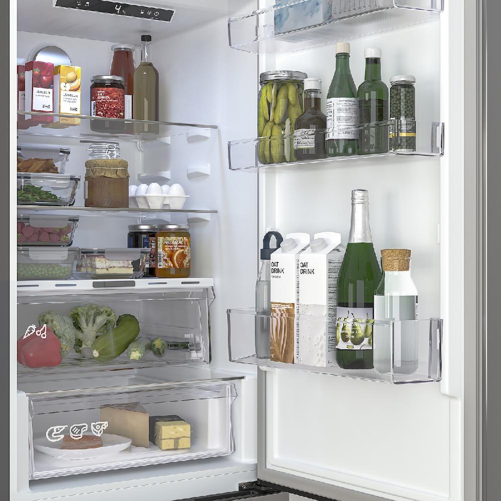 IKEA ALINGSÅS Frigorifero/congelatore IKEA 500 Freestanding/inox 210/106 L