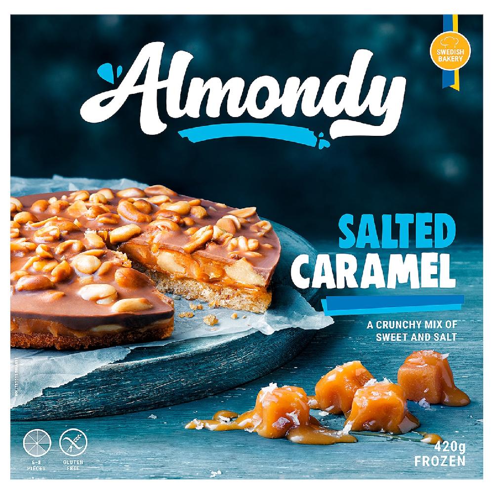 IKEA ALMONDY Torta alle mandorle caramello salato arachide/surgelato 420 g