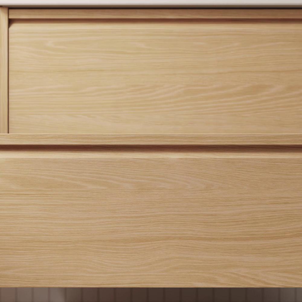 IKEA ÄNGSJÖN Mobile Alto Con Ante/cassetti Effetto Rovere 60x35x195 Cm