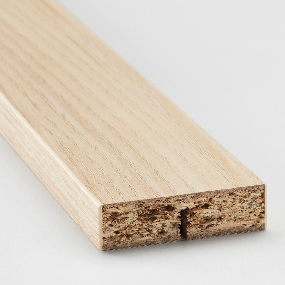IKEA ASKERSUND Lista Sotto/soprapensile Arrotond Effetto Frassino Chiaro 221 Cm