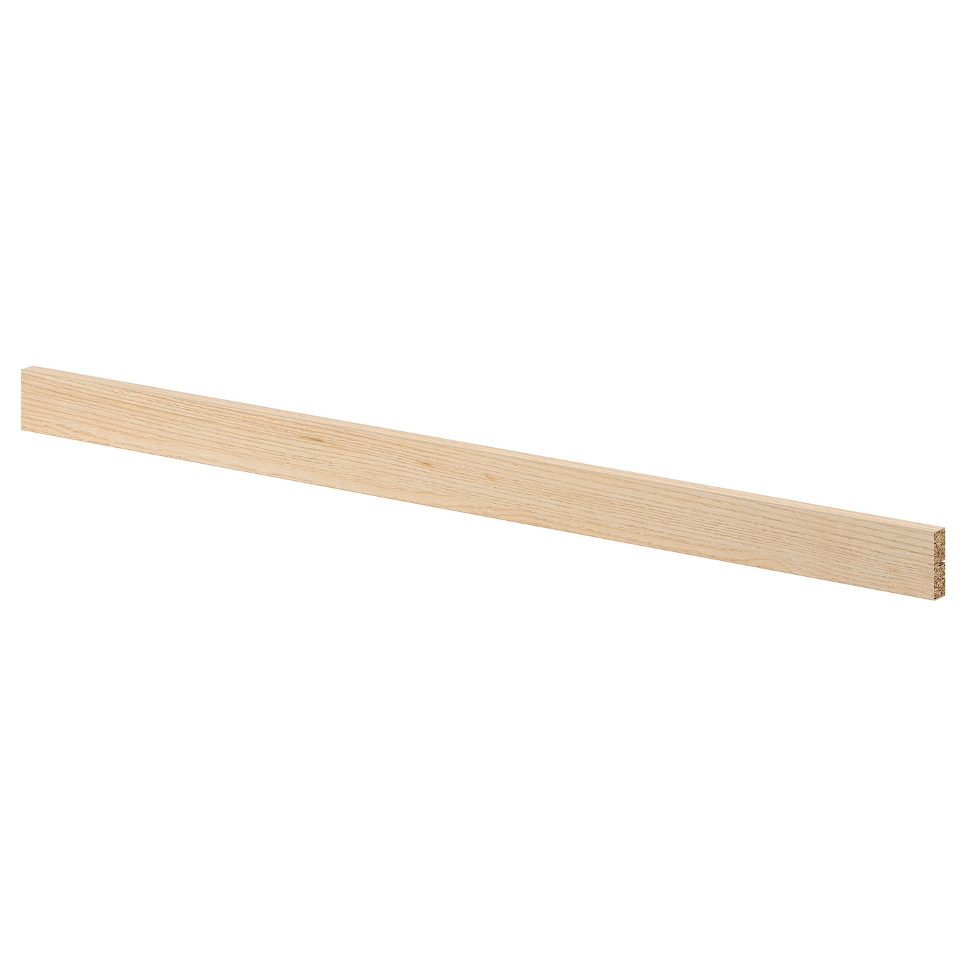 IKEA ASKERSUND Lista sotto/soprapensile arrotond effetto frassino chiaro 221 cm