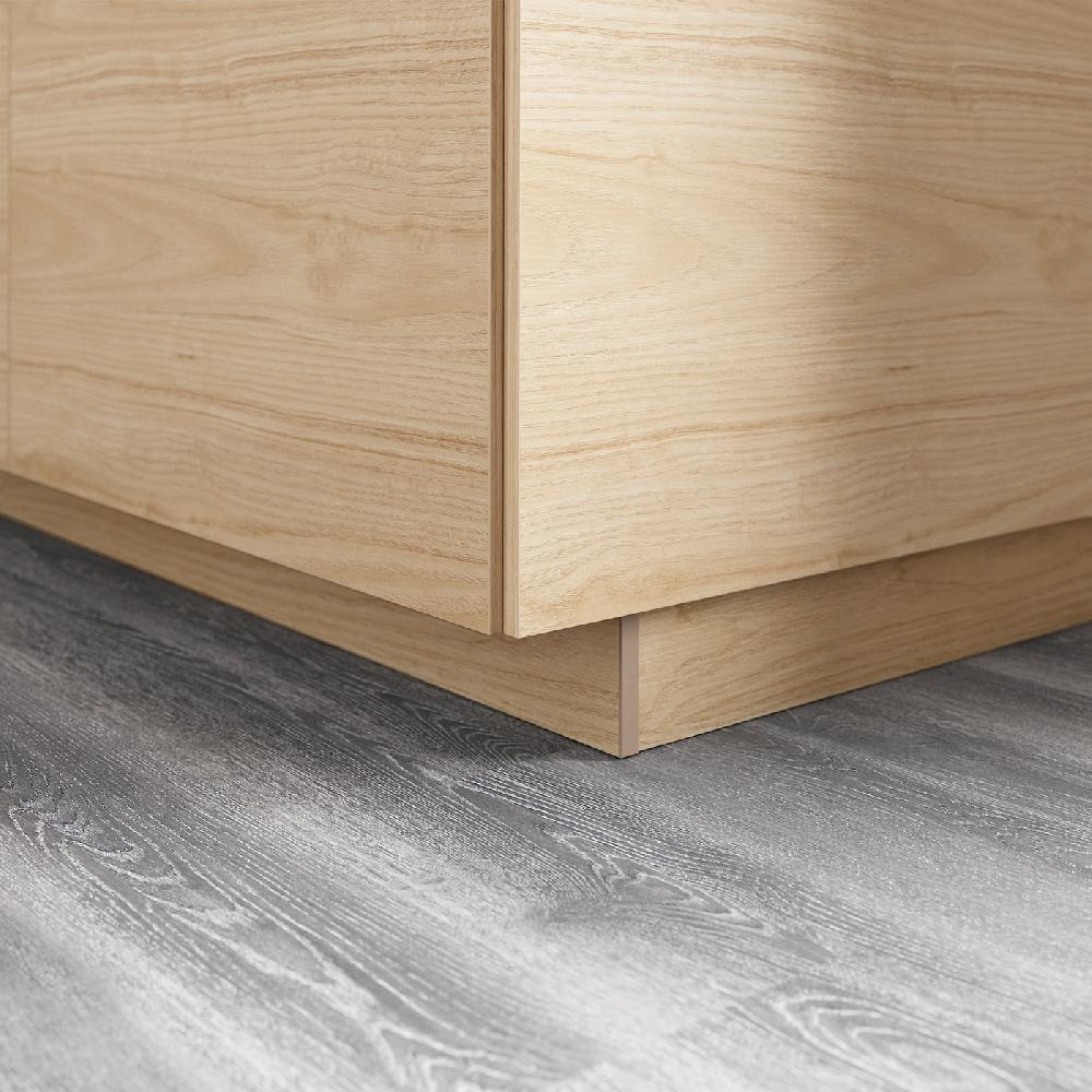 IKEA ASKERSUND Zoccolo Effetto Frassino Chiaro 220x8 Cm