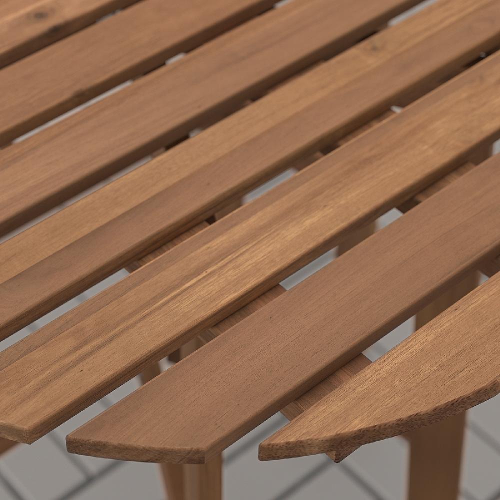 IKEA ASKHOLMEN Tavolo A Ribalta Da Esterno Marrone Scuro