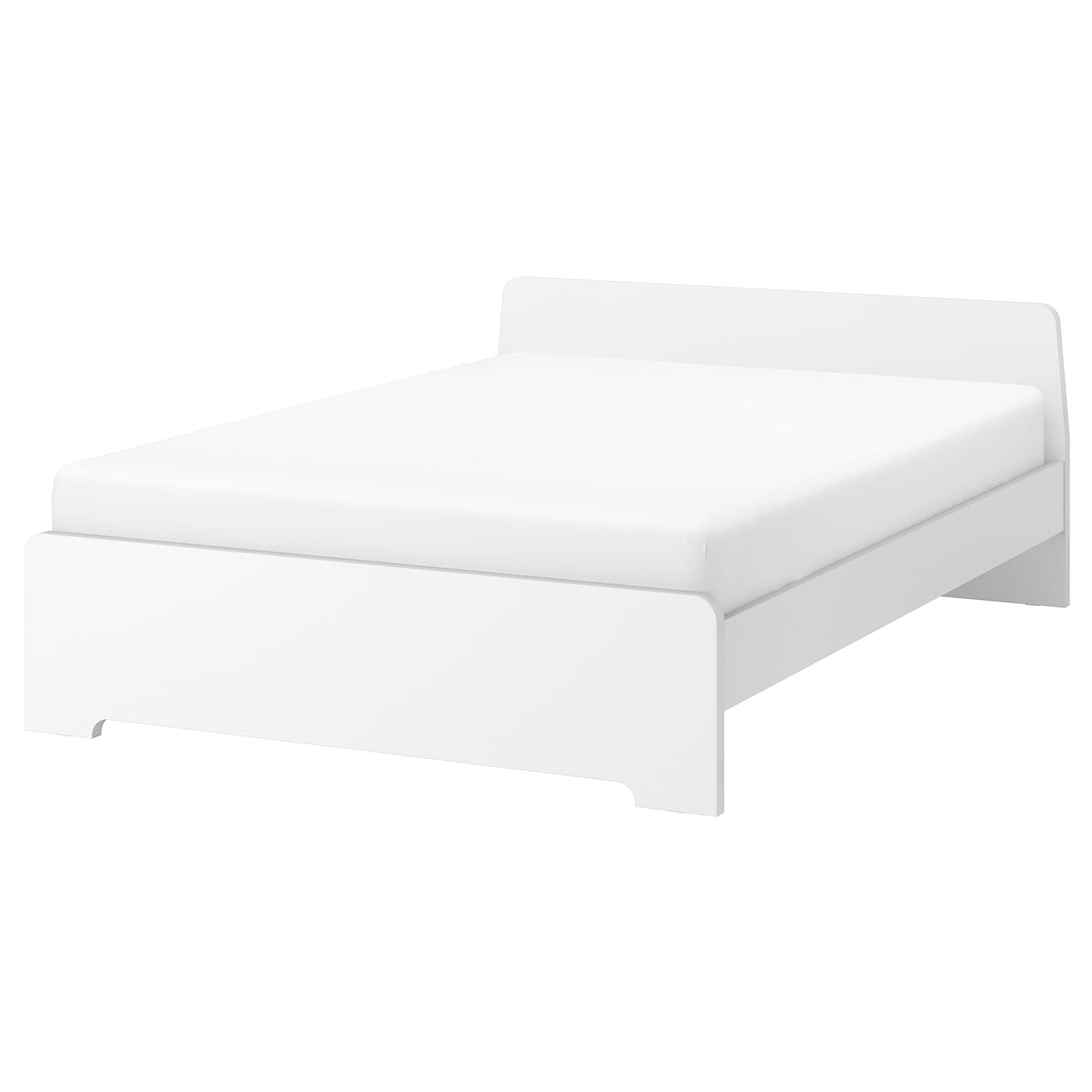 IKEA ASKVOLL Struttura letto bianco/Luröy 140x200 cm