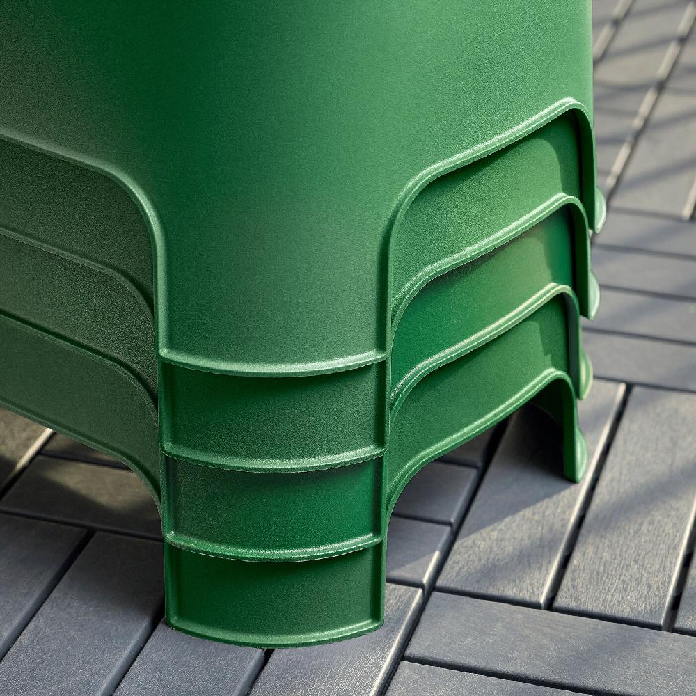 IKEA ASPAREN Set Per Piante Da Esterno Verde/bianco Trasparente 89x38x91 Cm