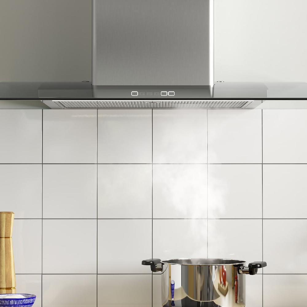 IKEA BALANSERAD Cappa Da Fissare Alla Parete Inox/vetro 80 Cm