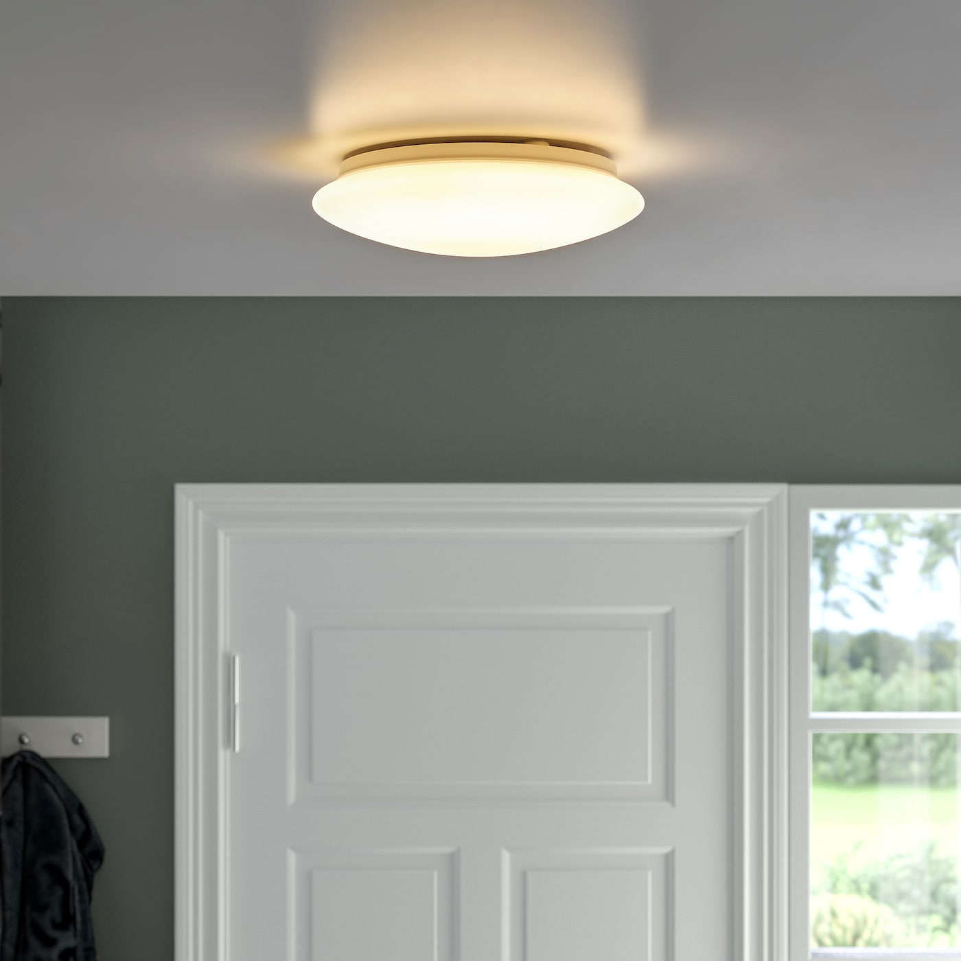 IKEA BARLAST Lampada Da Soffitto/parete A LED Bianco 25 Cm