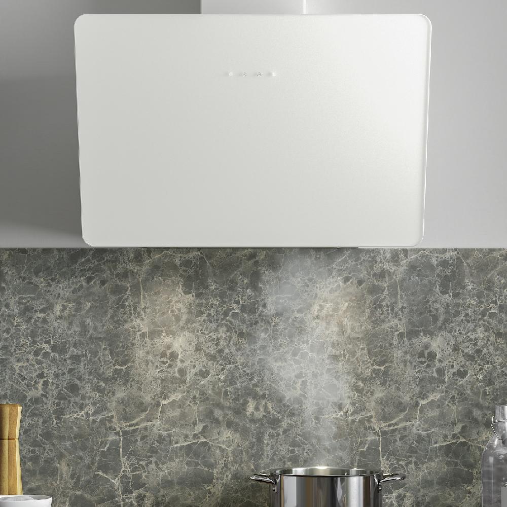 IKEA BEJUBLAD Cappa Da Fissare Alla Parete Bianco 66 Cm