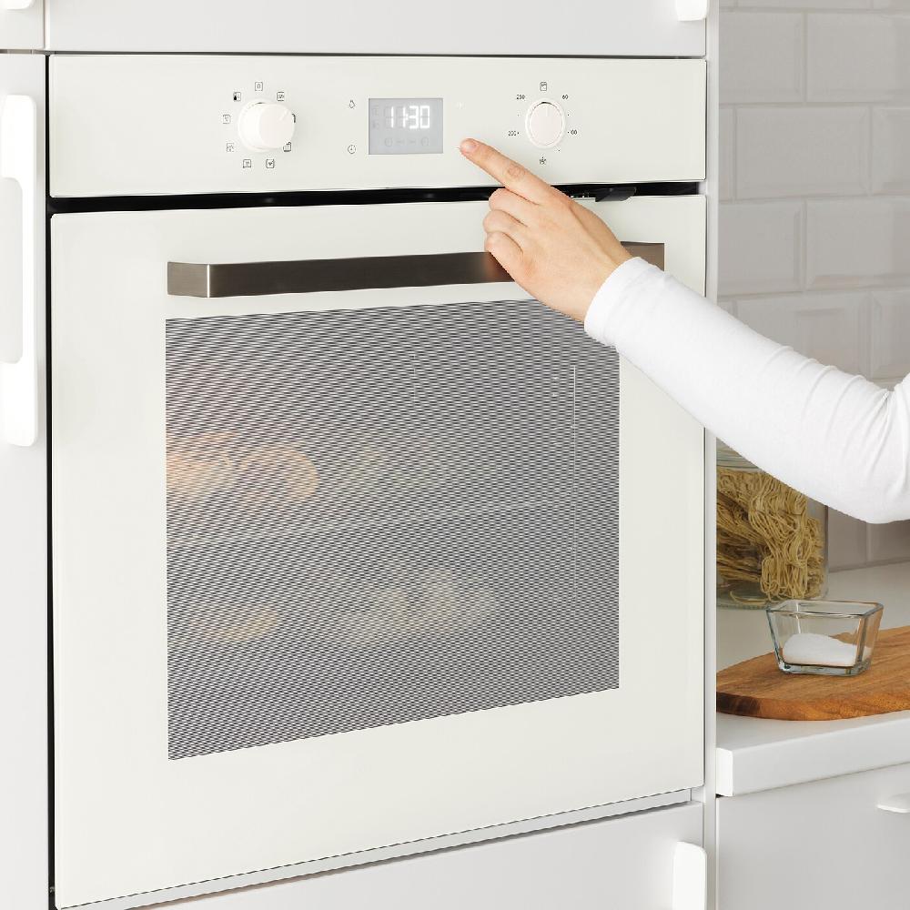 IKEA BEJUBLAD Forno Termoventilato IKEA 500/bianco Vetro