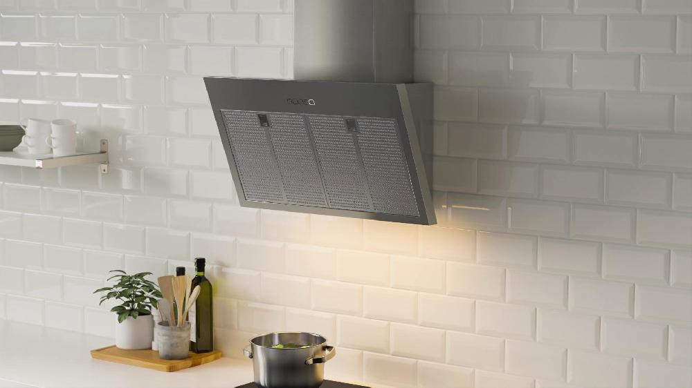 IKEA BEMÖTA Cappa Da Fissare Alla Parete Color Acciaio Inox 70 Cm