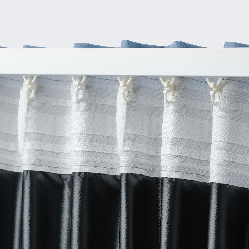 IKEA BENGTA Tenda Oscurante 1 Lunghezza Con Nastro Arricciatende/blu 210x300 Cm