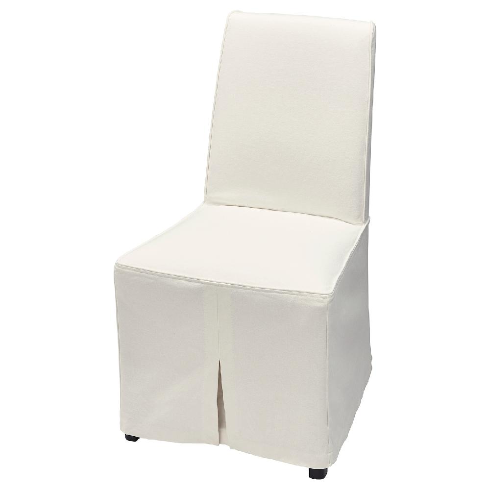 IKEA BERGMUND Fodera lunga per sedia Inseros bianco