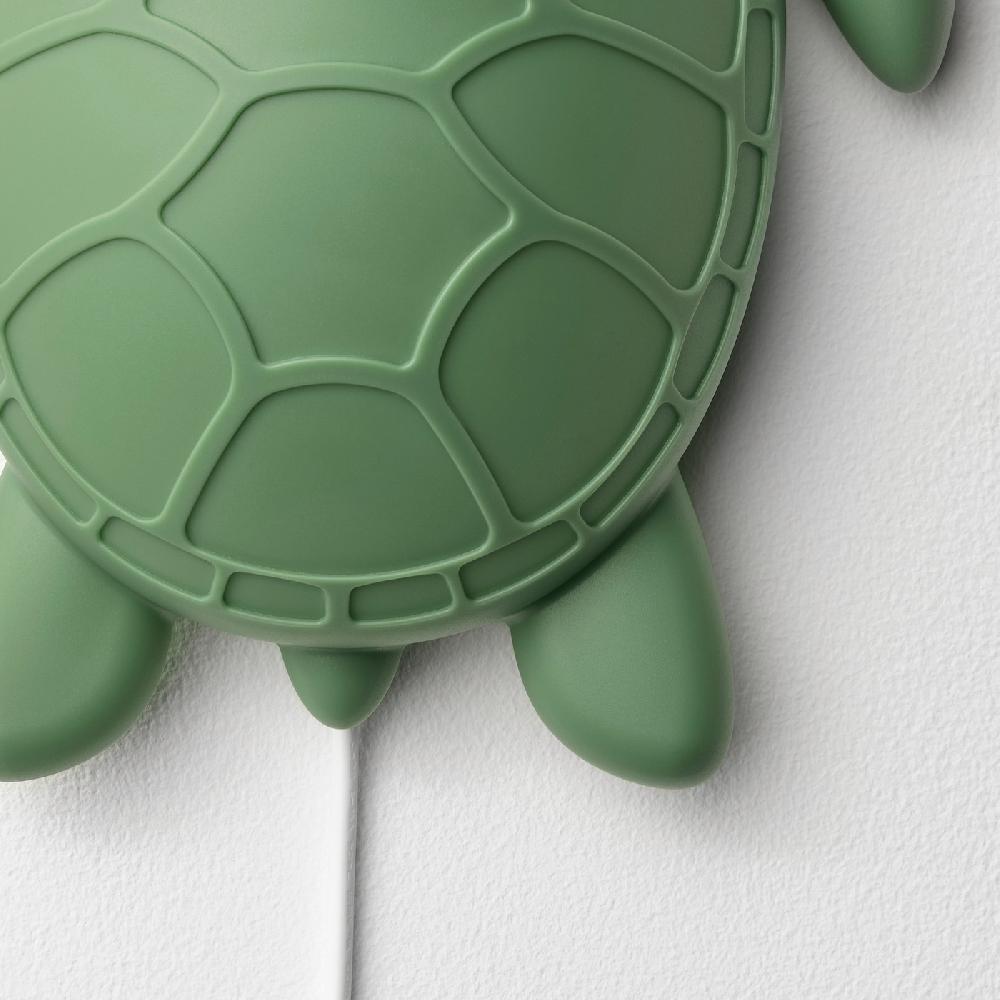 IKEA BLÅVINGAD Lampada Da Parete A LED Tartaruga/verde