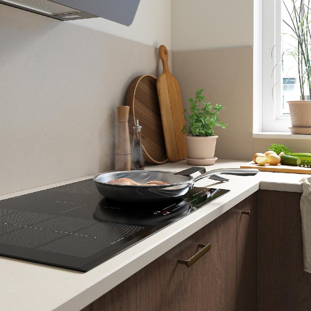 IKEA BLIXTSNABB Piano Cottura A Induzione IKEA 700 Nero 78 Cm