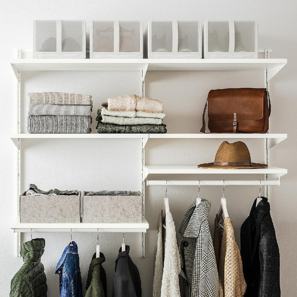 IKEA BOAXEL Combinazione Di Guardaroba Bianco 125x40x101 Cm