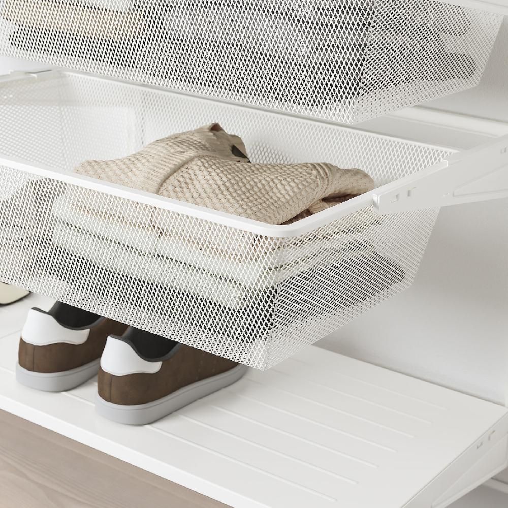 IKEA BOAXEL Combinazione Di Guardaroba Bianco 187x40x201 Cm