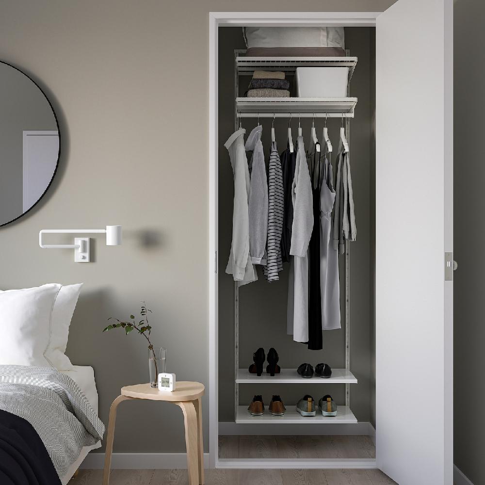 IKEA BOAXEL Combinazione Di Guardaroba Bianco 62x40x201 Cm