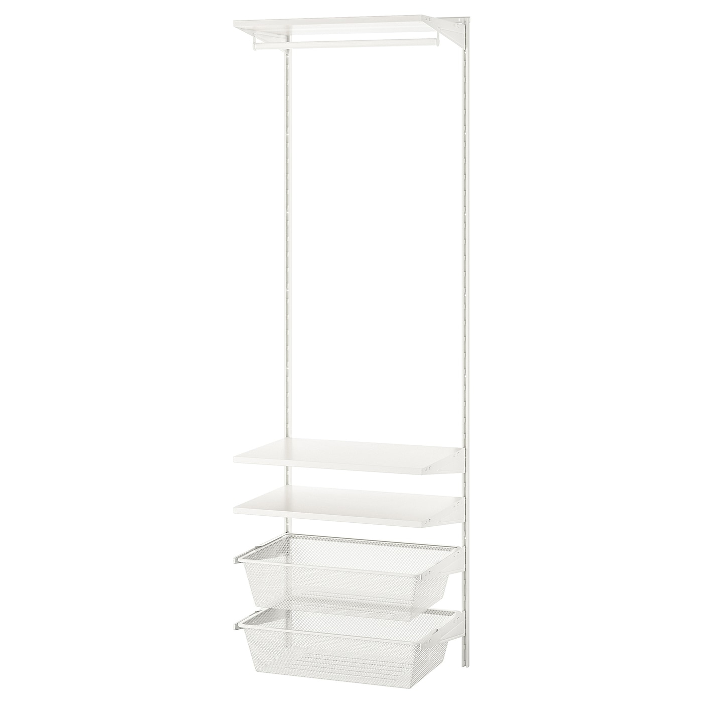 IKEA BOAXEL Combinazione di guardaroba bianco 62x40x201 cm