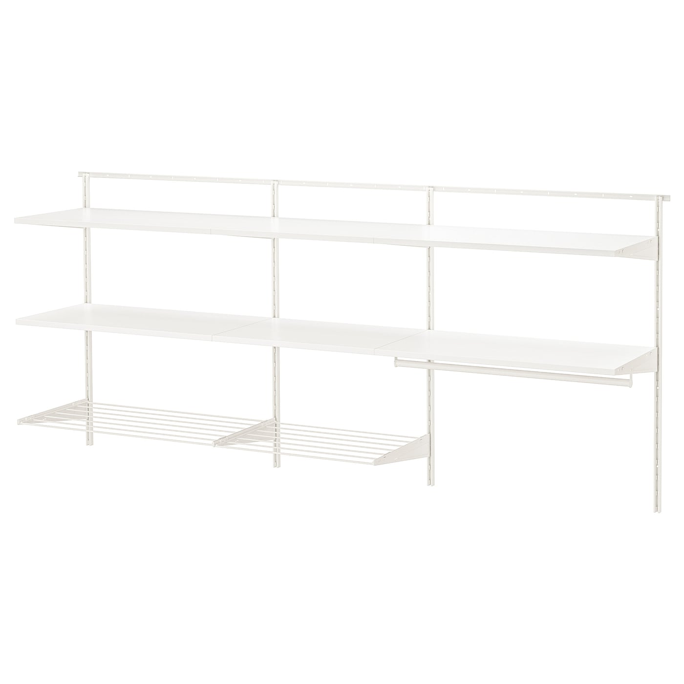 IKEA BOAXEL Combinazione per lavanderia bianco 227x40x101 cm