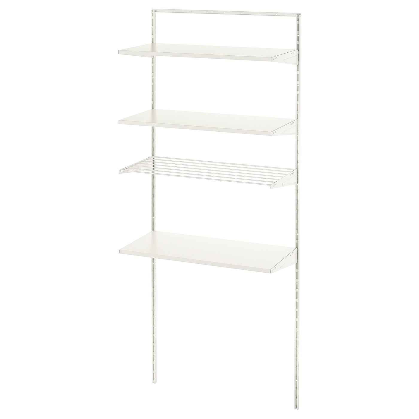 IKEA BOAXEL Combinazione per lavanderia bianco 82x40x201 cm