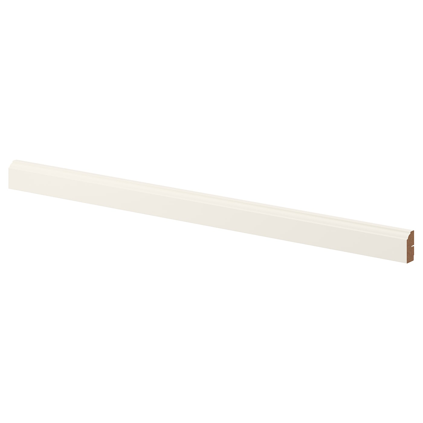 IKEA BODBYN Lista Sottopensile Profilata Bianco Sporco 221x6 Cm
