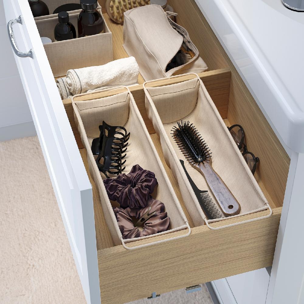 IKEA BOLLÖSUND Portaoggetti Per Cassetto A Sospensione/beige